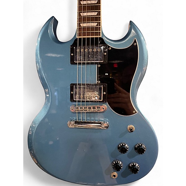 Used 2017 Gibson SG Standard '61 PALHEM BLUE Solid Body Electric Guitar