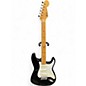 Used Fender Standard Stratocaster Black Solid Body Electric Guitar thumbnail
