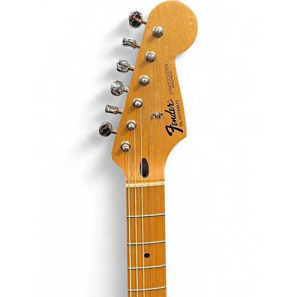 Used Fender Standard Stratocaster Black Solid Body Electric Guitar