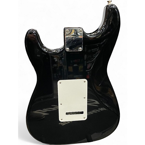 Used Fender Standard Stratocaster Black Solid Body Electric Guitar