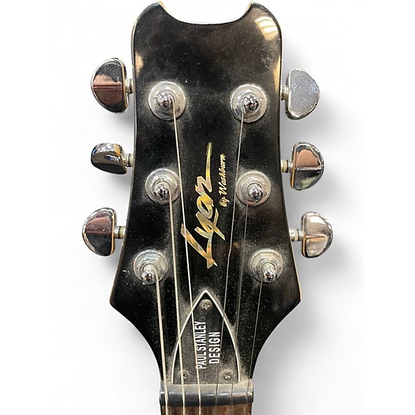 Used Lyon Company paul stanley Black Solid Body Electric Guitar