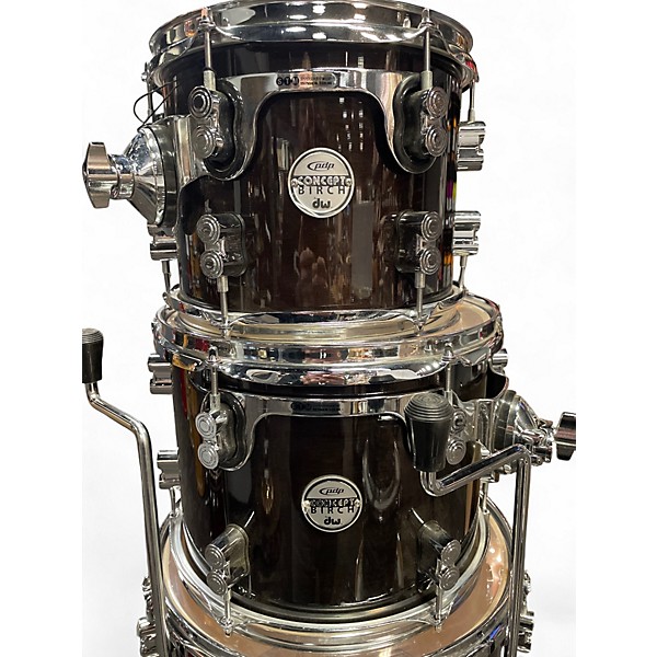 Used PDP by DW 4 Piece Concept Series Brown Drum Kit
