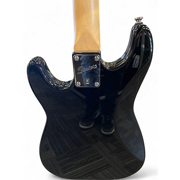 Used Squier Mini Affinity Stratocaster Black and Gold Electric Guitar