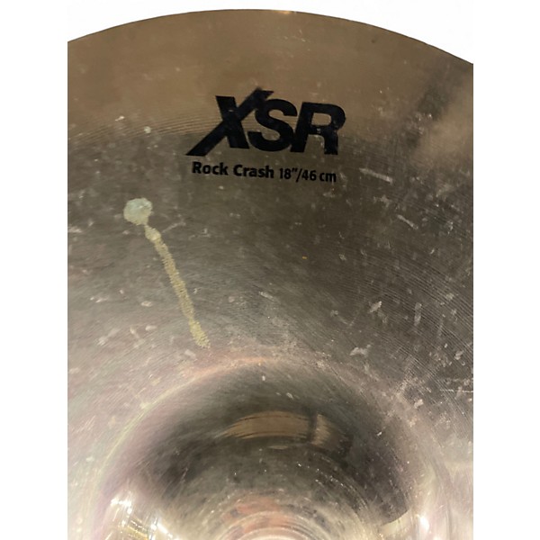 Used SABIAN 18in XSR Rock Crash Cymbal