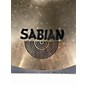 Used SABIAN 18in XSR Rock Crash Cymbal