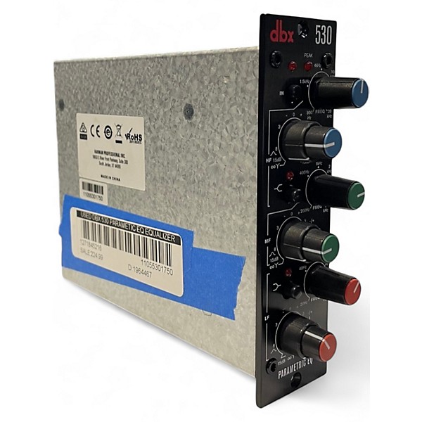 Used dbx 530 PARAMETIC EQ Equalizer