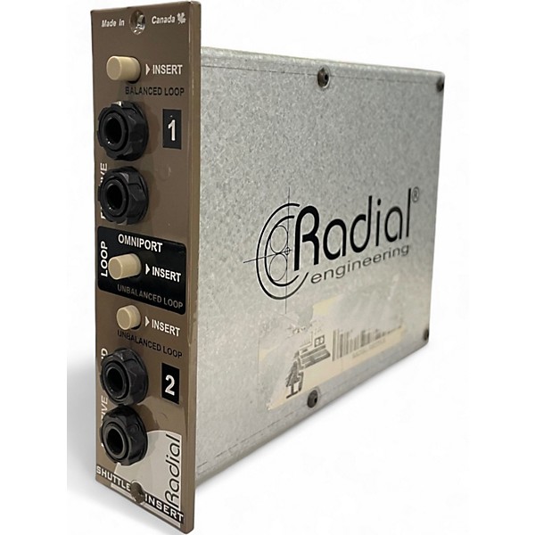 Used Radial Engineering SHUTTLE INSERT Signal Processor