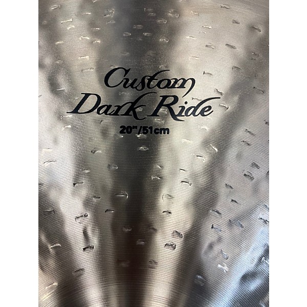 Used Zildjian 20in K Custom Dark Ride Cymbal