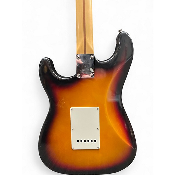 Used Fender Stratocaster 2 Tone Sunburst Solid Body Electric Guitar