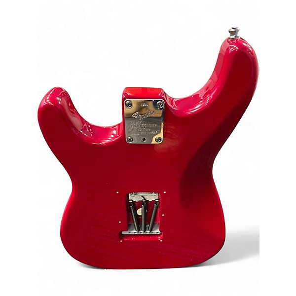 Vintage 1994 Fender 40th Anniversary American Stratocaster RED Solid Body Electric Guitar