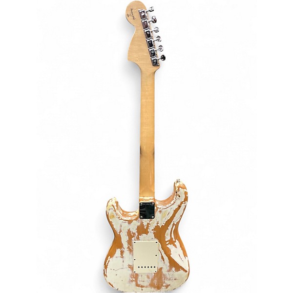 Used Fender Custom Shop 1969 Stratocaster Heavy Relic Natural Solid Body Electric Guitar