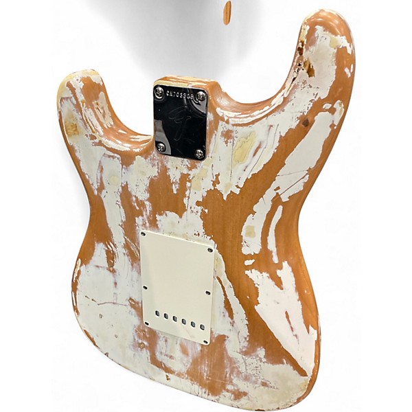 Used Fender Custom Shop 1969 Stratocaster Heavy Relic Natural Solid Body Electric Guitar