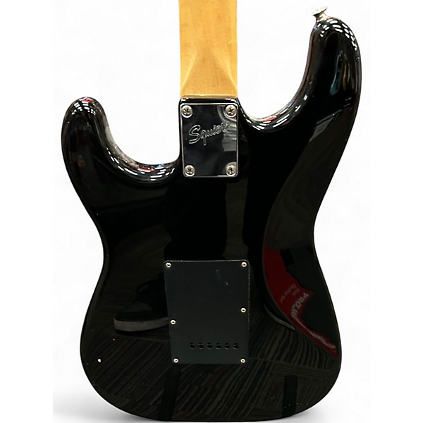 Used Squier Affinity Stratocaster BLACK Solid Body Electric Guitar