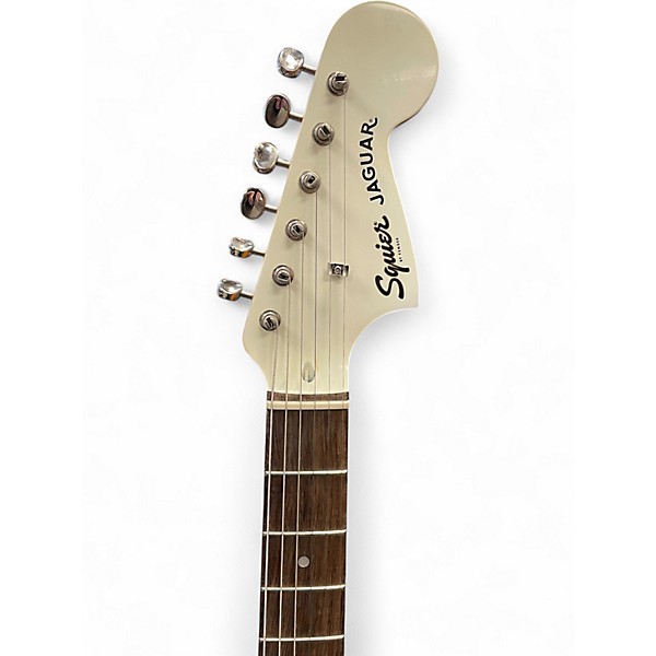 Used Squier CLASSIC VIBE 60'S JAGUAR WHITE Solid Body Electric Guitar