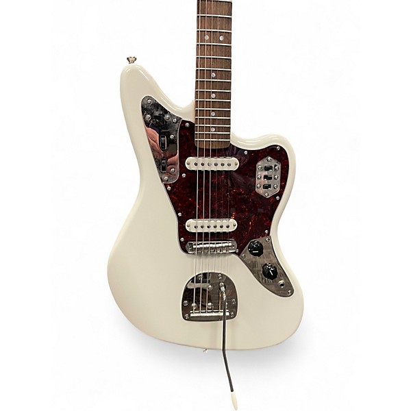 Used Squier CLASSIC VIBE 60'S JAGUAR WHITE Solid Body Electric Guitar