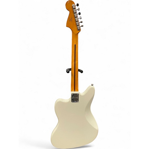 Used Squier CLASSIC VIBE 60'S JAGUAR WHITE Solid Body Electric Guitar