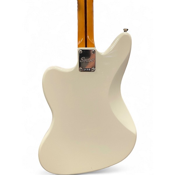 Used Squier CLASSIC VIBE 60'S JAGUAR WHITE Solid Body Electric Guitar