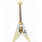 Used 2023 Gibson FLYING V FLOYD ROSE Cream Solid Body Electric Guitar thumbnail