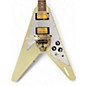 Used 2023 Gibson FLYING V FLOYD ROSE Cream Solid Body Electric Guitar