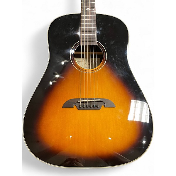 Used Alvarez MDR70 Sunburst Acoustic Electric Guitar