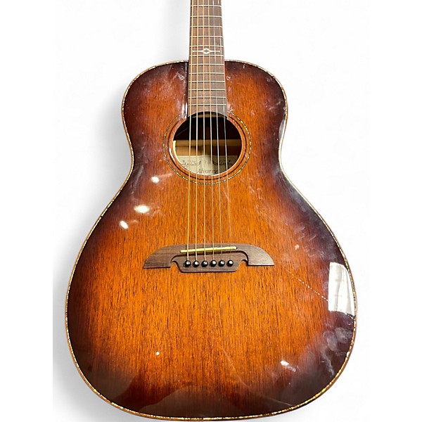 Used Alvarez Masterworks MPA66 Parlor Shadeburst Acoustic Guitar