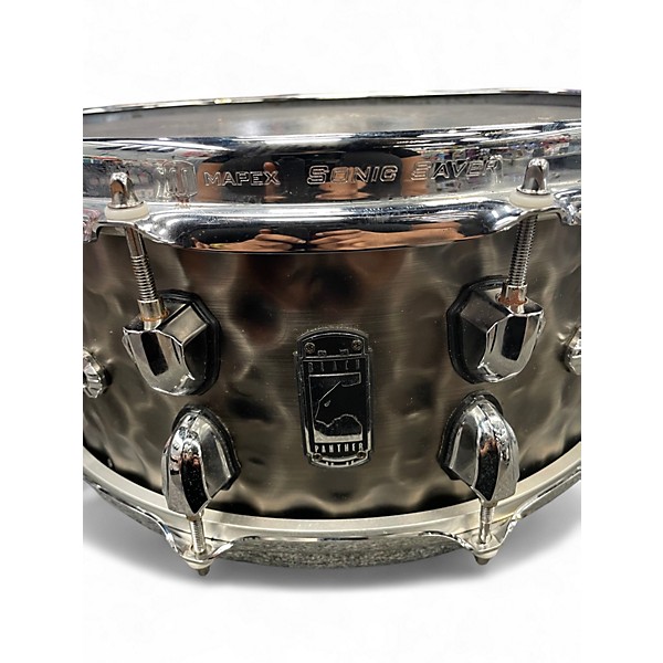 Used Mapex 14X6.5 Black Panther Persuader Antique Nickle Plated Drum