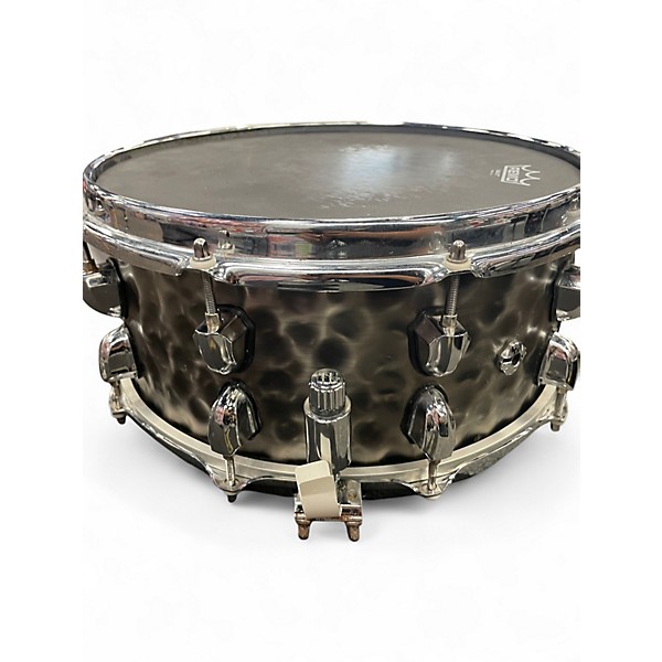 Used Mapex 14X6.5 Black Panther Persuader Antique Nickle Plated Drum