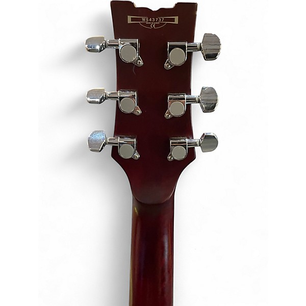 Used Ibanez AXS32 Satin Red Solid Body Electric Guitar