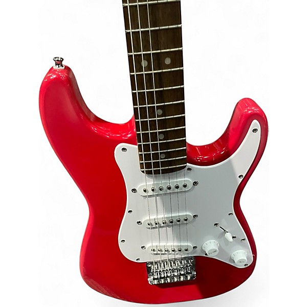 Used Squier Mini Affinity Stratocaster Candy Apple Red Electric Guitar