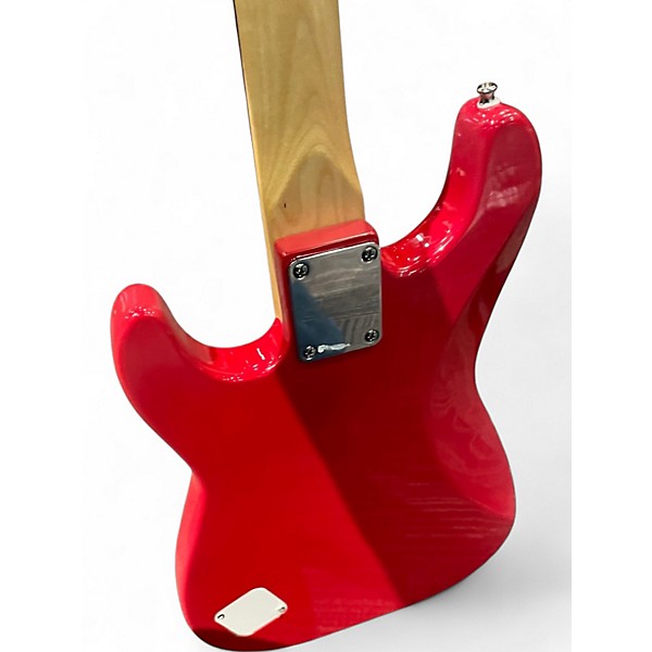 Used Squier Mini Affinity Stratocaster Candy Apple Red Electric Guitar