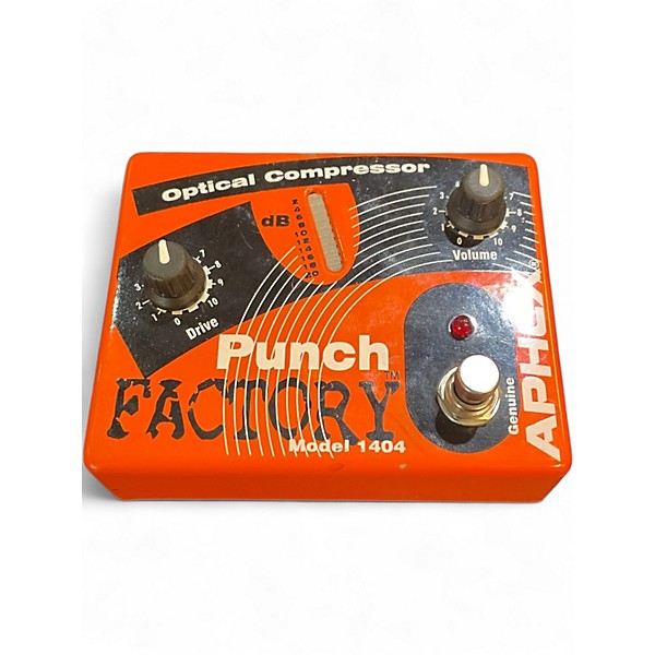 Used Aphex Punch Factory Optical Compressor Effect Pedal