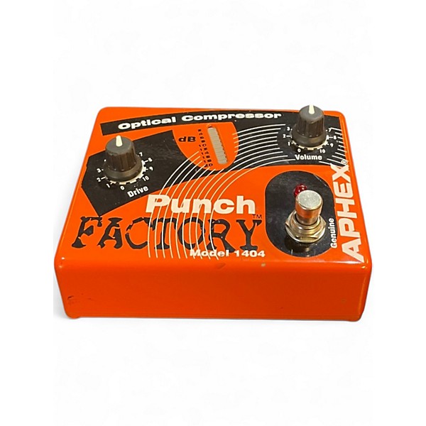Used Aphex Punch Factory Optical Compressor Effect Pedal