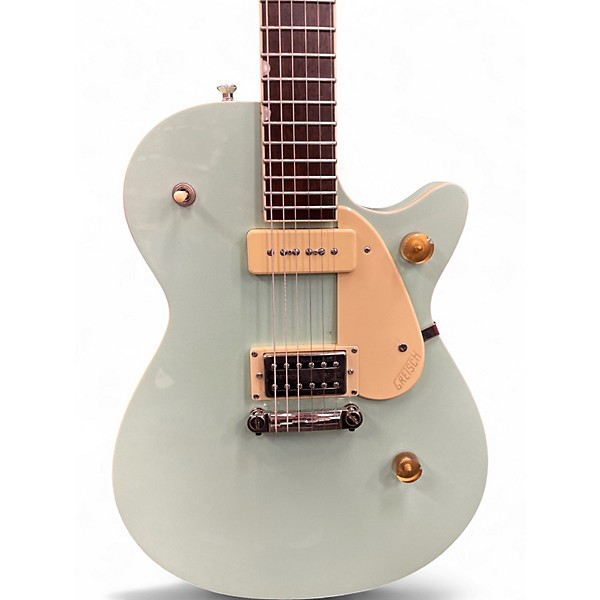 Used Gretsch Guitars Steamliner Jr Jet Club Mint Metallic Solid Body Electric Guitar