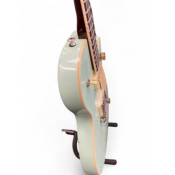 Used Gretsch Guitars Steamliner Jr Jet Club Mint Metallic Solid Body Electric Guitar