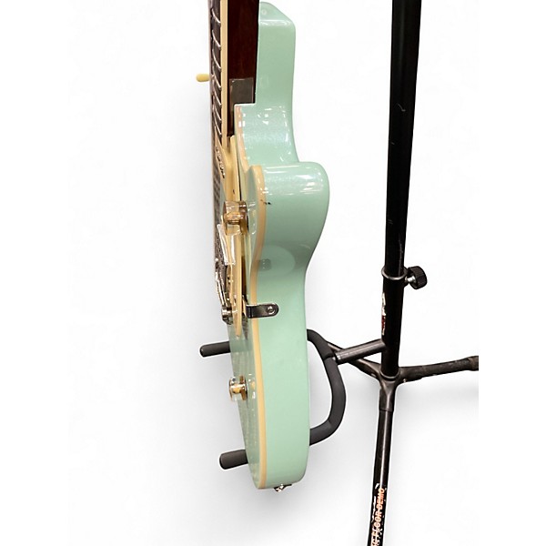 Used Gretsch Guitars Steamliner Jr Jet Club Mint Metallic Solid Body Electric Guitar