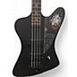 Used Epiphone Nikki Sixx Signature Blackbird MATTE BLACK Electric Bass Guitar