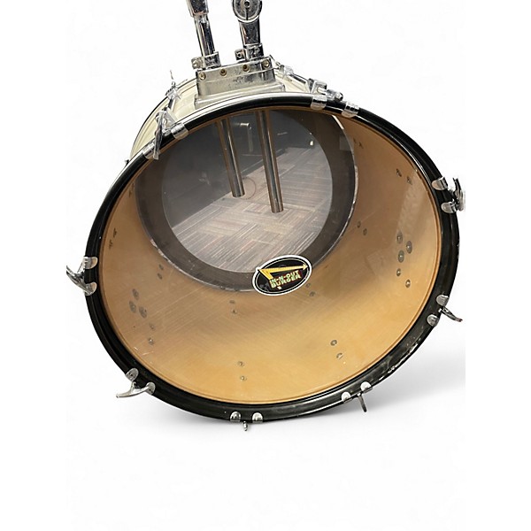 Used Ludwig 4 Piece rocker white  Drum Kit