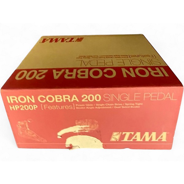 Used TAMA Iron Cobra 200 Single Single Bass Drum Pedal