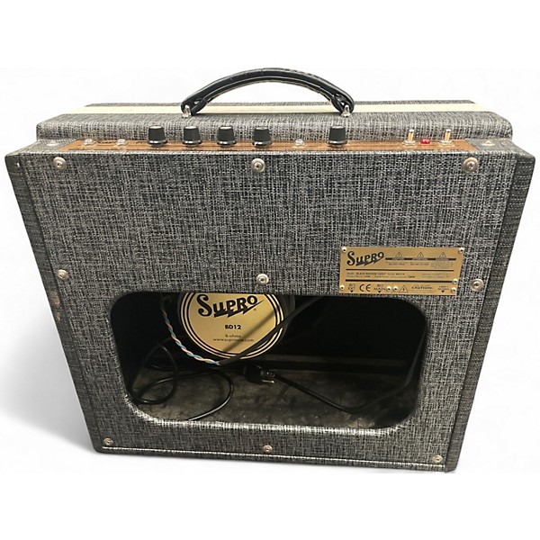 Used Supro 1695T Black Magick 25W 1x12 Tube Guitar Combo Amp