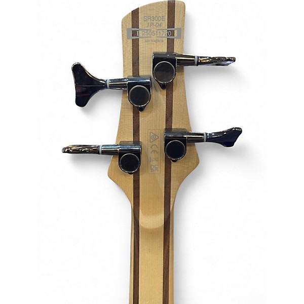 Used Ibanez SR300E Midnight Gray Burst Electric Bass Guitar