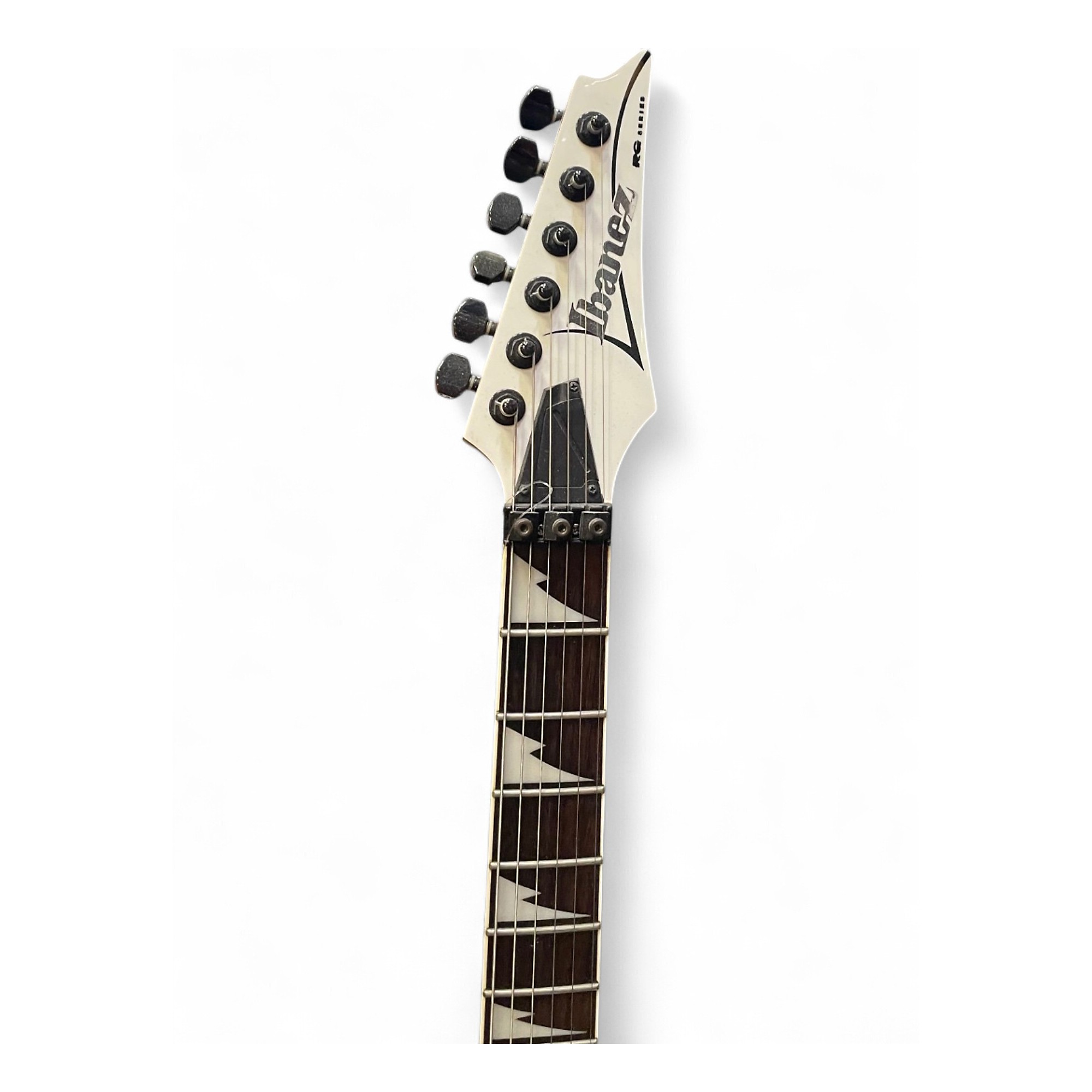 Used Ibanez RG350DX RG Series White Solid Body Electric Guitar