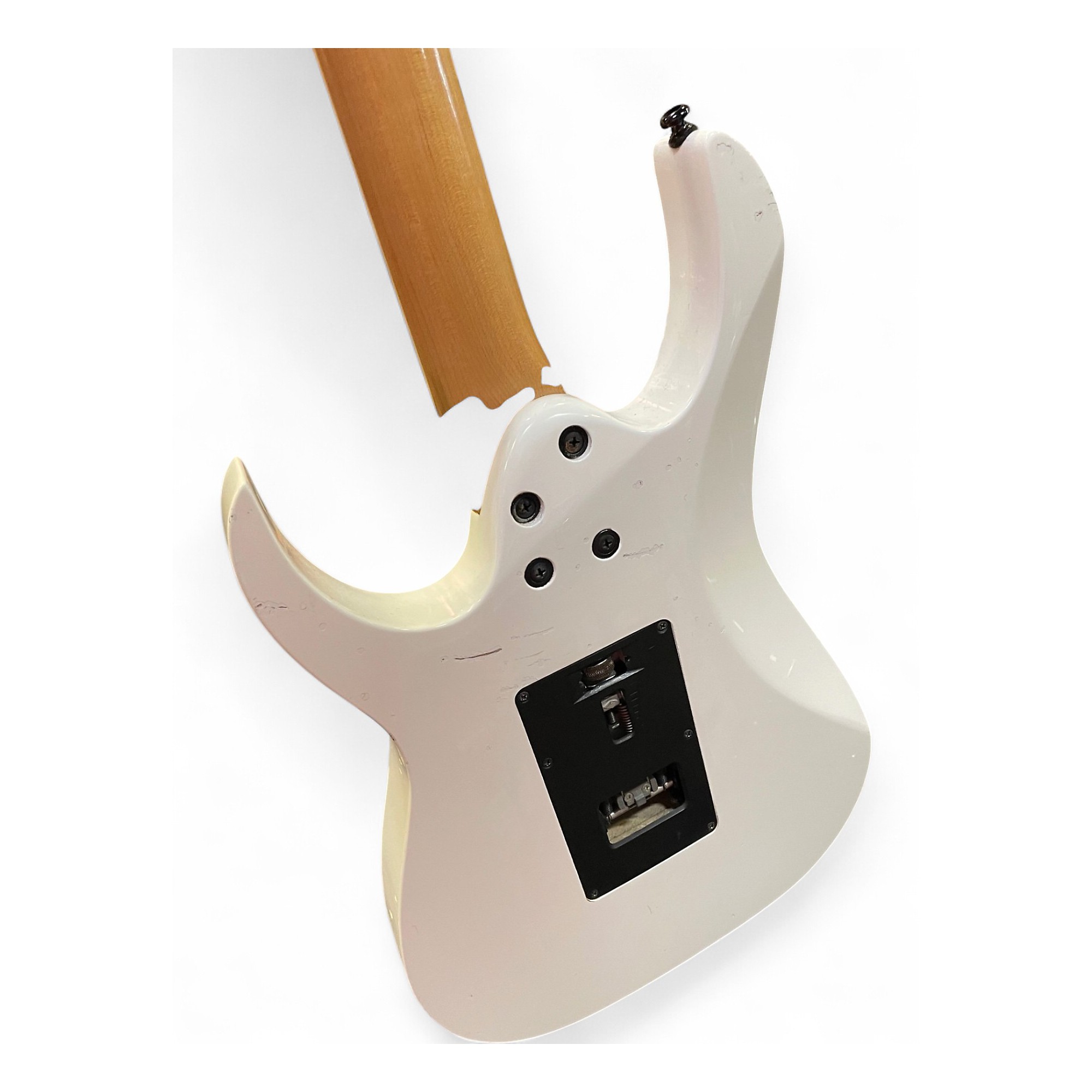 Used Ibanez RG350DX RG Series White Solid Body Electric Guitar