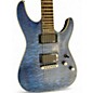 Used Schecter Guitar Research C1 Platinum Trans Blue Solid Body Electric Guitar thumbnail