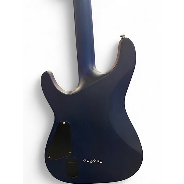 Used Schecter Guitar Research C1 Platinum Trans Blue Solid Body Electric Guitar
