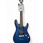 Used Schecter Guitar Research C1 Platinum Trans Blue Solid Body Electric Guitar