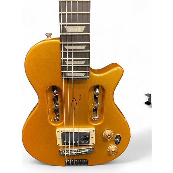 Used Traveler Guitar EG1 Gold Electric Guitar