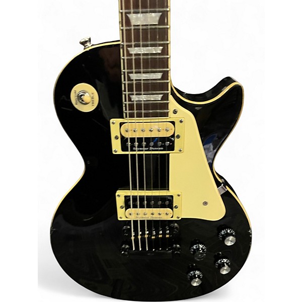 Used Epiphone Les Paul Standard Black Solid Body Electric Guitar