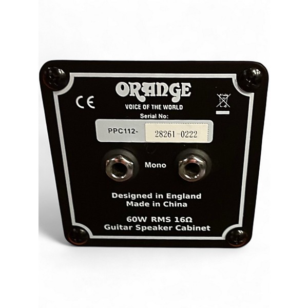 Used Orange Amplifiers PPC112C 1x12 Guitar Cabinet