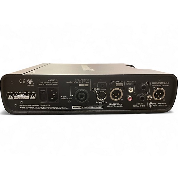 Used TC Electronic RH750 Bass Amp Head