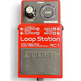 Used BOSS RC1 Loop Station Pedal